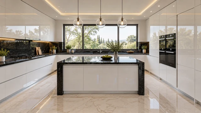 Cocina terminada Ártico Cristal