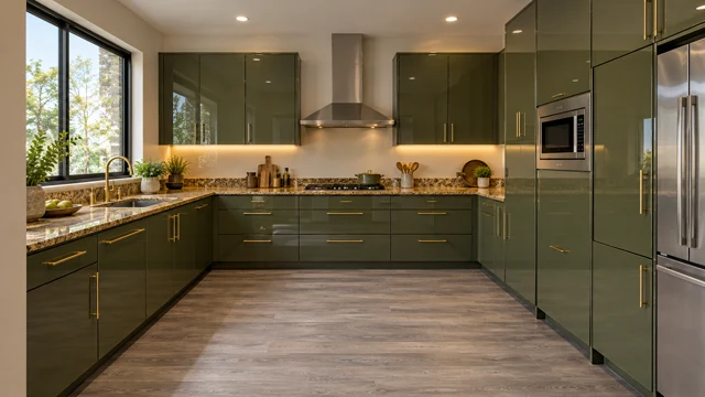 Cocina terminada Olivo Mineral