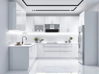 Cocina terminada Blanco Esencial